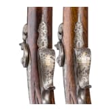 A pair of French percussion pistols, Paul Boithard, St. Etienne, circa 1860