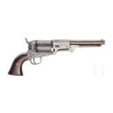 A percussion revolver, similar to the Colt 3rd Model Dragoon