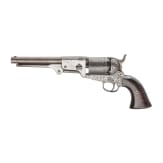 A percussion revolver, similar to the Colt 3rd Model Dragoon