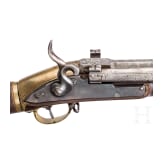 A repeating air rifle, Girardoni system, 18th century