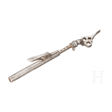 A combined wheel-lock spanner with powder-measure, 1st half of the 17th century