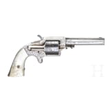 A Nimschke engraved Eagle Arms cupfire revolver