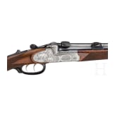 A drop barrel big game rifle by Koschat in Ferlach