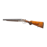 A Belgian side-by-side shotgun