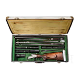 A Winkler, Ferlach, over/under combination rifle, with three barrel sets