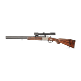 A Blaser rifle-shotgun with Zeiss scope and insert barrel