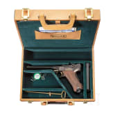 A cased Parabellum Mauser, commemoration model "Kaiserliche Marine"