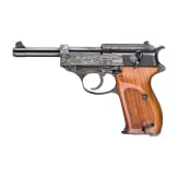 An engraved Walter P38 Ulm all steel version, commemoration model "100 years Walther" in box