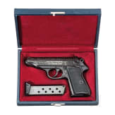 A cased engraved Walther PP Ulm