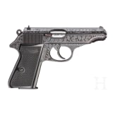A cased engraved Walther PP Ulm