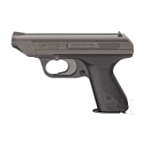 A Heckler & Koch VP 70 Z with attachable stock in box