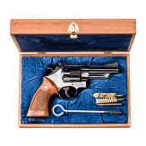 A cased Smith & Wesson Mod. 57, "The .41 Magnum Target"