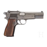 A FN GP M 35 with stock, holster and two ammunition pouches