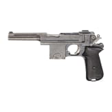 A Bergmann M 1910/21 with holster