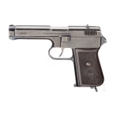A CZ M 38 with holster, war booty of the Wehrmacht, used by the Finnish army