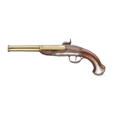 A percussion pistol for navy officers, ca. 1780