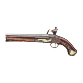 A flintlockpistol of the East India Company, ca. 1810