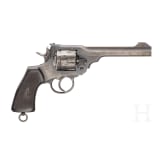 A Webley Mark VI with holster