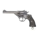 A Webley Mark IV with holster