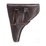A Webley & Scott Mark I N (Navy model) with holster