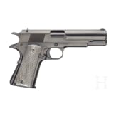 An Obregon pistol, with holster
