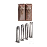 A Stechkin APS with two stocks an a double magazine pouch