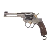 A Swedish Husquarna-Nagant M 1887 revolver