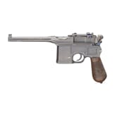 A Mauser C 96 "Prewar Commercial", with detachable stock and leather harness