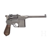 A Mauser C 96 "Prewar Commercial", with detachable stock and leather harness