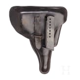 A Mauser P 38, code "byf - 42" with holster