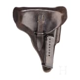A Mauser P 38, code Byf - 43" with holster
