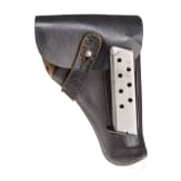 A Mauser M HSc with holster
