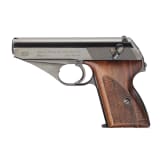 A Mauser M HSc with holster