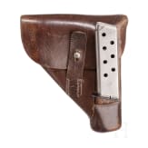 A Mauser M HSc with holster