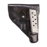 A Mauser M HSc with holster
