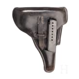 A Spreewerk P 38, code "cyQ, Barrel made by Walther, with holster