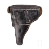A Spreewerk P 38, code "cyQ, Barrel made by Walther, with holster
