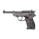 A Spreewerk P 38, code "cyq", grip frame made by FN, with holster