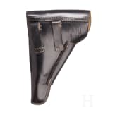 A Spreewerk P 38, code "cyq", grip frame made by FN, with holster