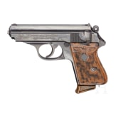 A Walther PPK "Ehrenwaffe des Politischen Leiters" (tr. "honorary firearm of the political leader") with holster and belt