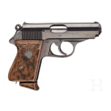 A Walther PPK "Ehrenwaffe des Politischen Leiters" (tr. "honorary firearm of the political leader") with holster and belt