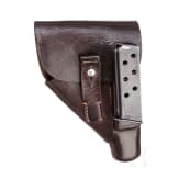 A Walther PPK ZM, RZM, service firearm of the NSDAP, with holster