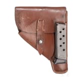 A Walther PP with holster and belt