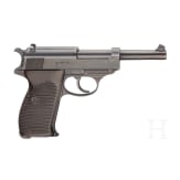 A Walther P 38, code "ac - 43" with holster