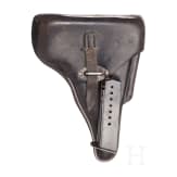 A Walther P 38, code "ac - 43" with holster