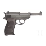 A Walther P 38, code "ac - 43" with holster