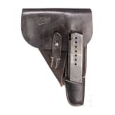 A Walther P 38, code "ac - 43" with holster