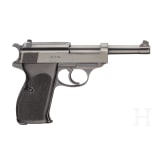 A Walther P 38, zero series, 3rd version, with holster