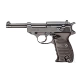 A Walther P 38, code "ac - 42 with holster