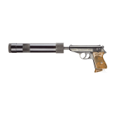A Walther PPK ZM, million series, with silencer of the GDR - Stasi
